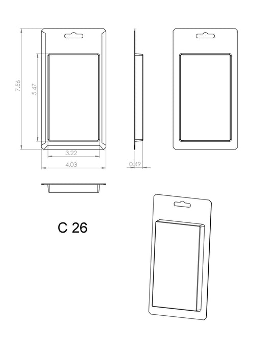 C26 BLISTER (800 pcs)