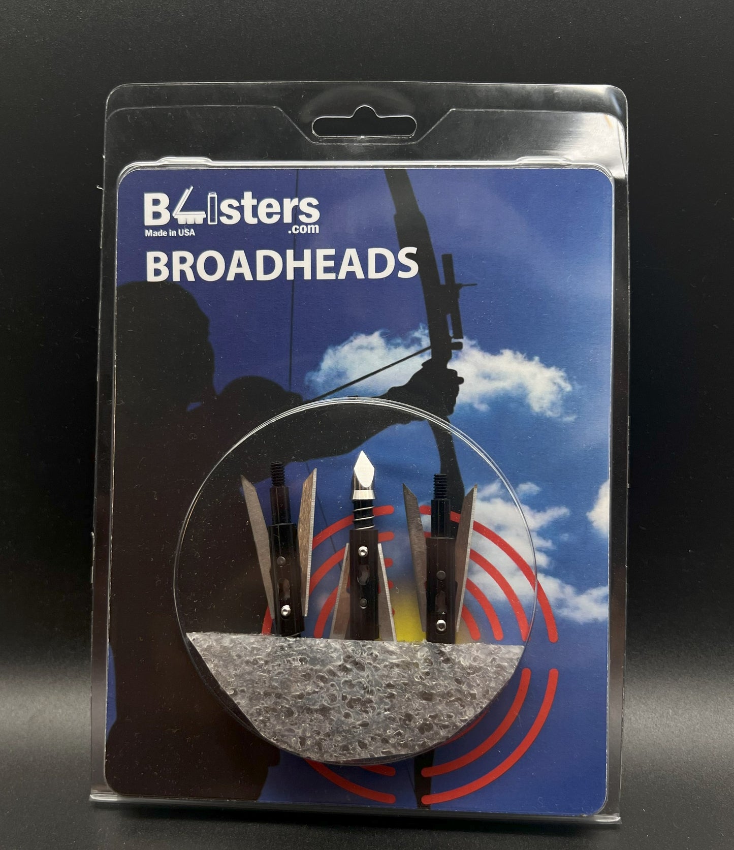 Broadhead Hunting Clamshell Packaging