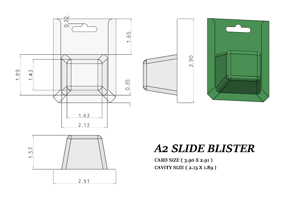 A2 BLISTER (1250 pcs)