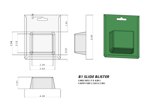 B1 BLISTER (750 pcs)