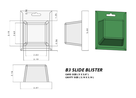 B3 Blister (750 pcs)