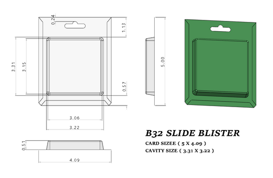 B32 Blister (750 pcs)