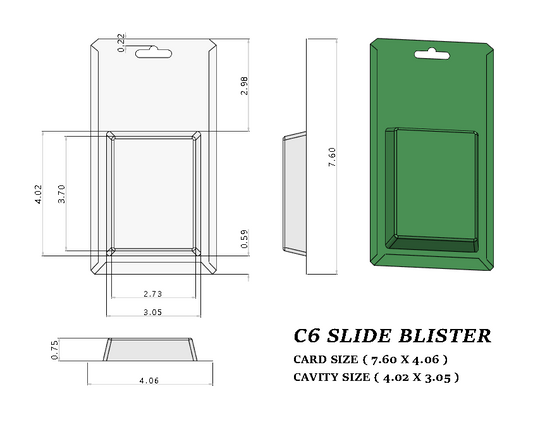 C6 BLISTER (800 pcs)