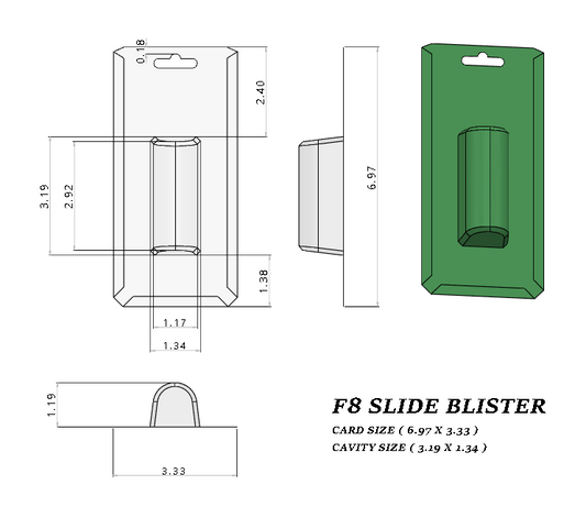 F8 BLISTER (1200 pcs)
