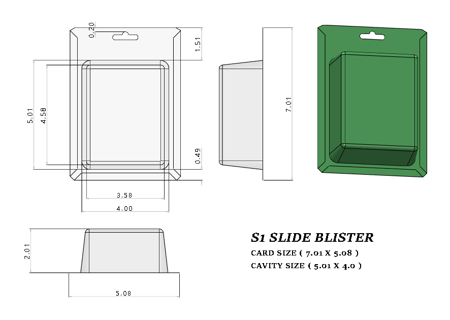 S1 BLISTER (550 pcs)