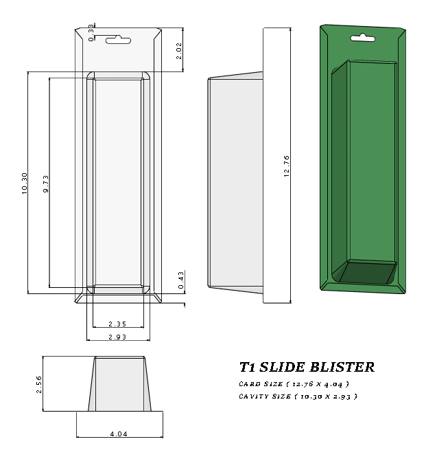 T1 BLISTER (260 pcs)