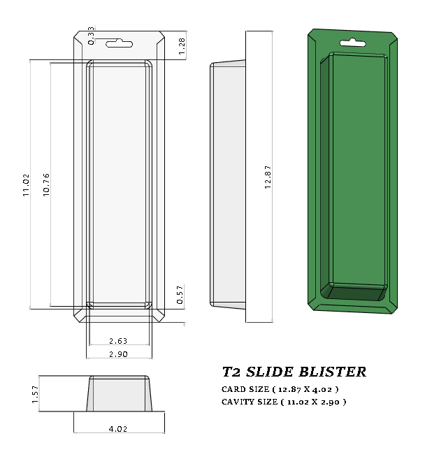 T2 BLISTER (370 pcs)