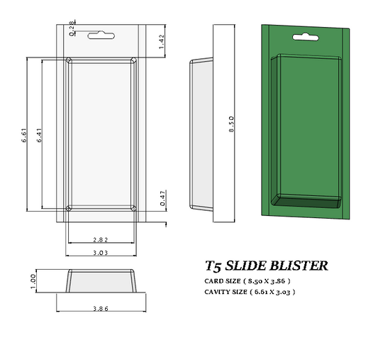 T5 BLISTER (800 pcs)