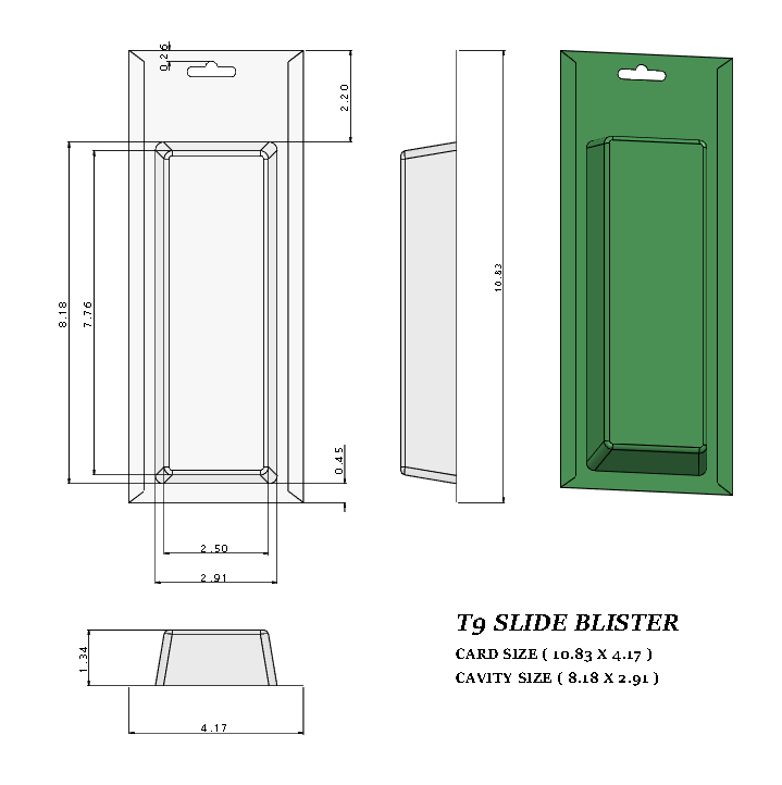 T9 BLISTER (300 pcs)