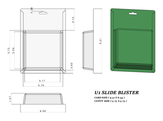 U1 BLISTER (450 pcs)