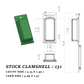Electric Accessories  131 ( 1 7/16" x 3 1/4" x 1") -Stock Clamshell