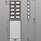10 Cavity Clamshell (7 7/8" x 4 7/8" x 1")