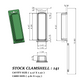 141 ( 1 3/8" x 4 3/8" x 1") -Stock Clamshell