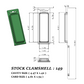 149 ( 1 3/8" x 4 3/8" x 3/4") -Stock Clamshell