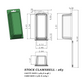 263 ( 5 3/8" x 2 1/4" x 2 3/8") -Stock Clamshell