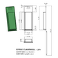 371 ( 7" x 2 7/8" x 1") -Stock Clamshell