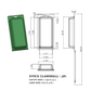 381 ( 3" x 7 1/2" x 1 1/4") -Stock Clamshell