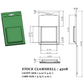 450R ( 3 1/8" x 3 1/8" x 3/8" ) -Stock Clamshell