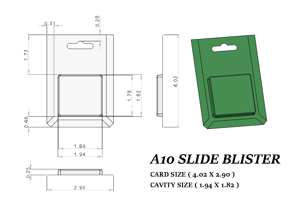 A10 BLISTER (1250 pcs)