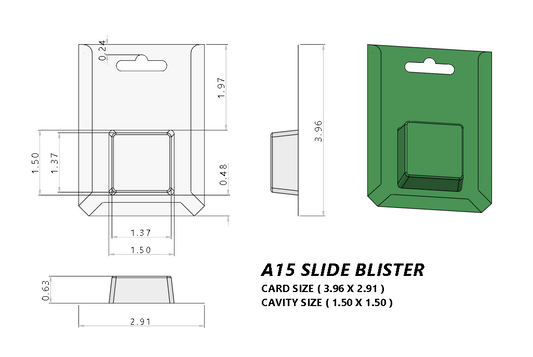 A15 BLISTER (1250 pcs)
