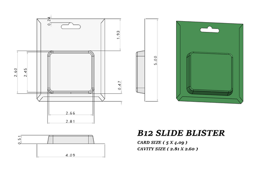 B12 Blister (750 pcs)