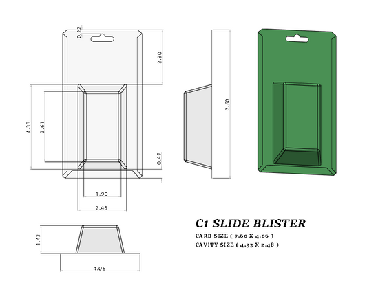 C1 BLISTER (800 pcs)