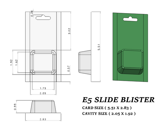 E5 BLISTER (1500 pcs)