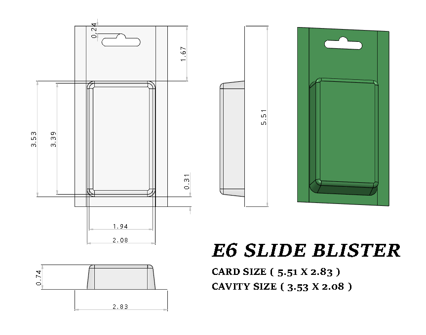 E6 BLISTER (1500 pcs)