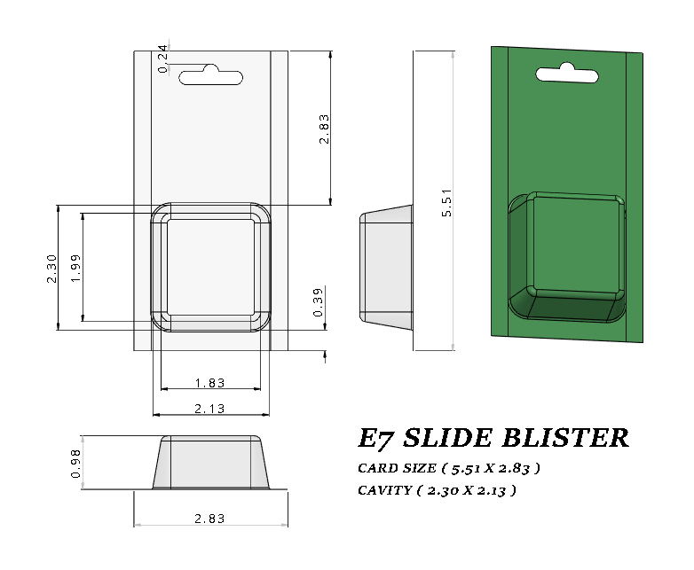 E7 BLISTER (1500 pcs)