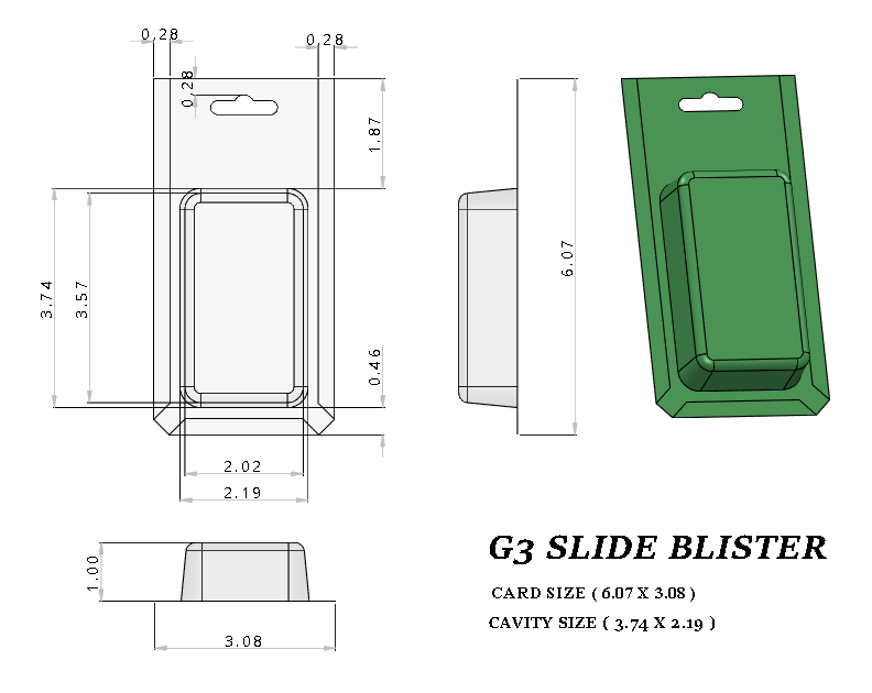 G3 BLISTER (1500 pcs)