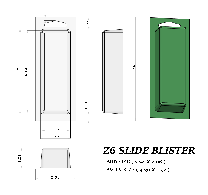Z6 BLISTER (450 PCS)