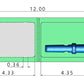 268VR (2.85" x 4.35" x 1 1/2") -Stock Clamshell